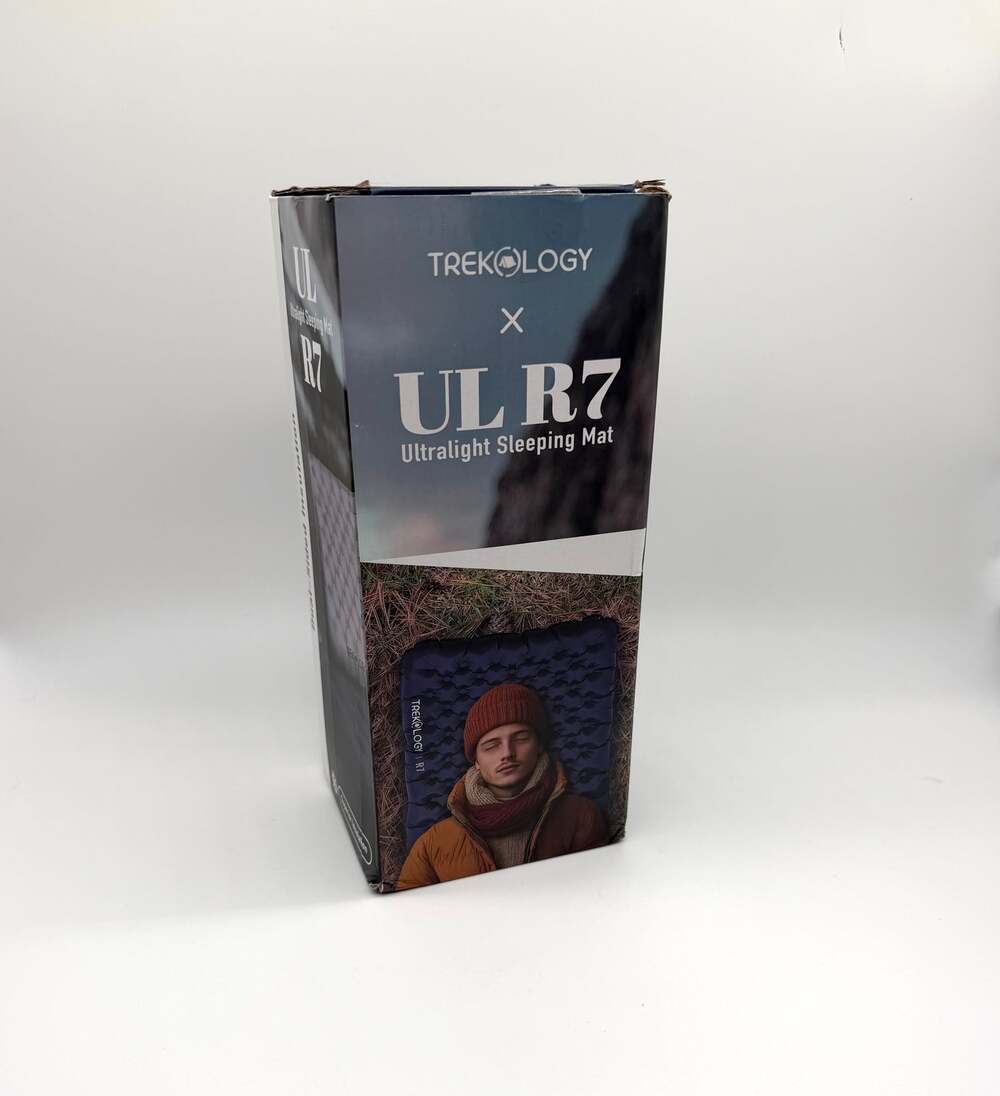 Trekology UL R7 Inflatable Sleeping Pad R Value 7.2 Camping Backpacking Mat New